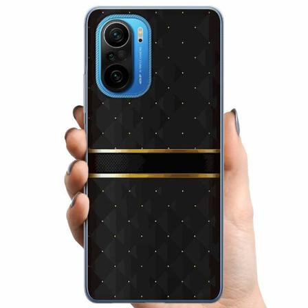 Xiaomi Poco F3 Tpu Mobilskal Golden Stripes