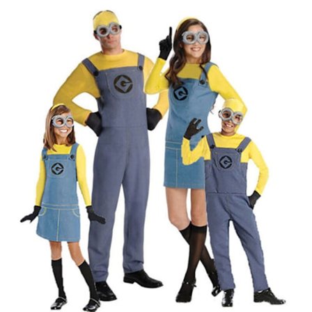 Minions Kostume Cosplay Despicable Me Drenge Piger Tøj Dame Dame