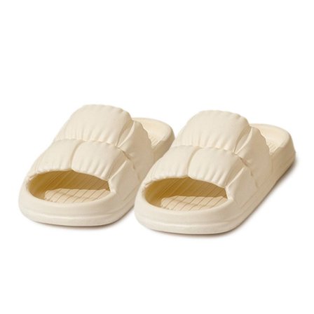 Casual Hjemmesko Tyk Platform HVID 36-37