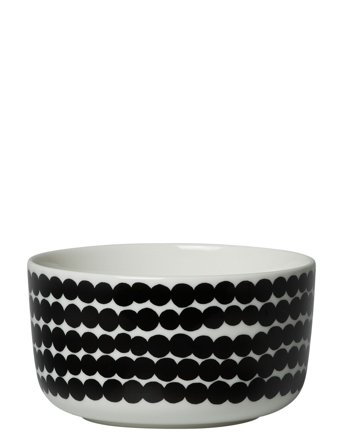 Siirtolapuutarha Bowl 5Dl Black Marimekko Home