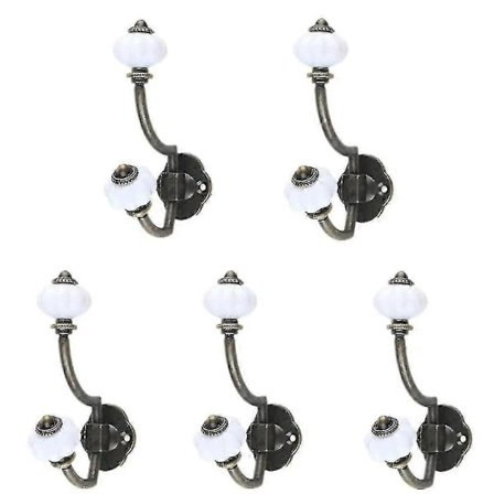 Retro Keramiske Knager, 5-pak Pal Knager