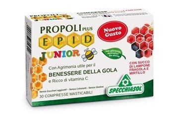 Propoli Plus Epid Junior Gusto Lampone/Fragole/Mirtillo 30