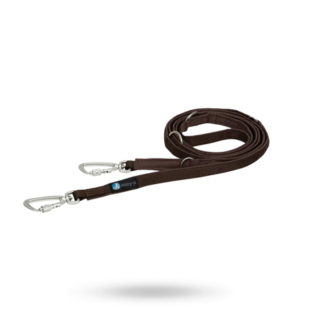 Anny-X - Anny-X Safety Fun Kobbel - Brun - Tekstilkobbel, Rullekobbel, Kjørestrikk, Lærkobbel & Øvrige hundekobbel på Doggie.no - for store hunder