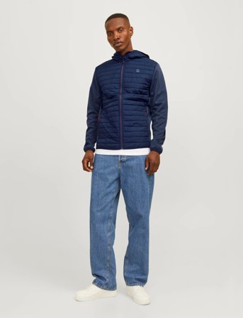 Jack & Jones Jjemulti Quilted Jacket Noos - Navy - M