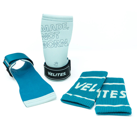 Velites Quad PRO Hand Grips Cyan Kit