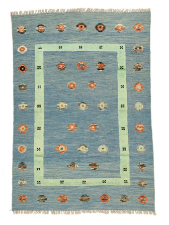 Tapis Kilim Nimbaft 112X181 (Laine, Afghanistan)