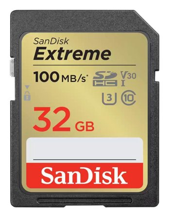SanDisk Extreme 32GB SDHC 100MB/s UHS-I 2pk