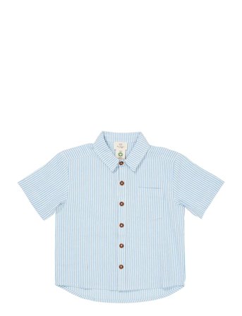 Copenhagen Colors | Seersucker Ss Shirt | 146