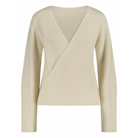 Lisa Yang V-neck Strik Hvid, Dame Striktrøjer