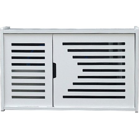 Wifi-router förvaringshylla vägg - Kabelorganisatör