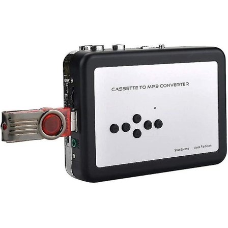 Kassetteafspiller Båndoptager Til Digital Mp3 Konverter, Usb Kassetteoptagelse, Direkte Optagelse Til Usb F