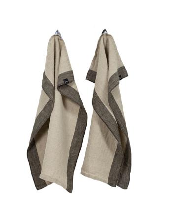 Randolf Kitchen Towel Home Textiles Kitchen Textiles Aprons Svart Himla*Betinget Tilbud