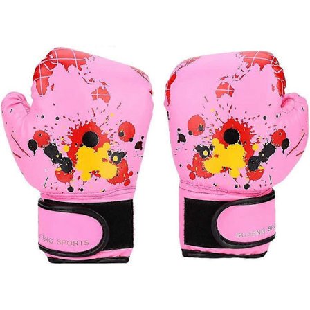Lasten nyrkkeilyhanskat, nyrkkeilyhanskat lapsille, mini nyrkkeilyhanskat junior pojille tytöille, harjoitushanskat nyrkkeilyyn[GKS]