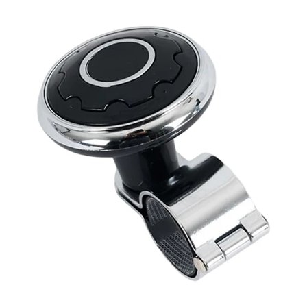 Ratknop Styrhjælp Kugle Booster Reservedele Kvinder Sort Sort 8cmX7cm