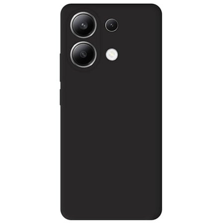 Svart silikonfodral - Kompatibelt med Xiaomi Redmi Note 13 4G