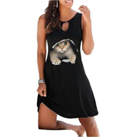 B8051 Kitty Plastic Print Yama Sun Wish Tibra Turbal Poly Print