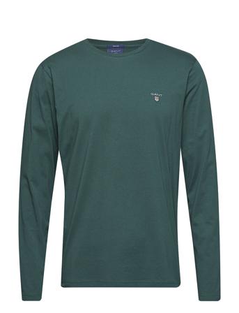 Original Ls T-Shirt T-shirts Long-sleeved Grønn GANT