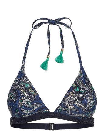 Superdry Sport | Print Triangle Bikini Top | 34