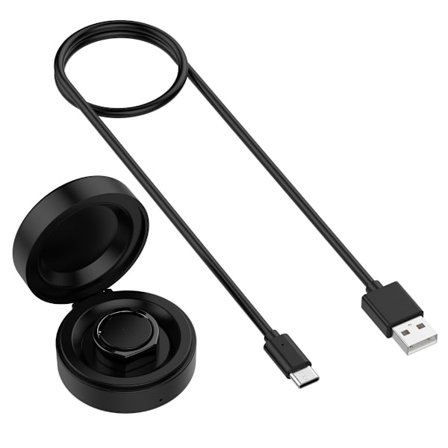 Oura Ring Gen 3 kompatibeli latauskotelo - Kannettava ABS+TPE-laturi probe-liittimellä, 5V sisään/ulos