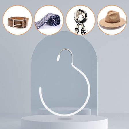 5 delar Scarf Hållare Sjal Scarf Hängare Scarf Knytbälteshållare Sc