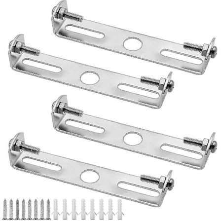 Høy kvalitet 4 stk Taklampefeste Brakett 90mm Pendellampe Tilbehør Taklysekrone Taklampe Baseplate Taklampeplater Plate H