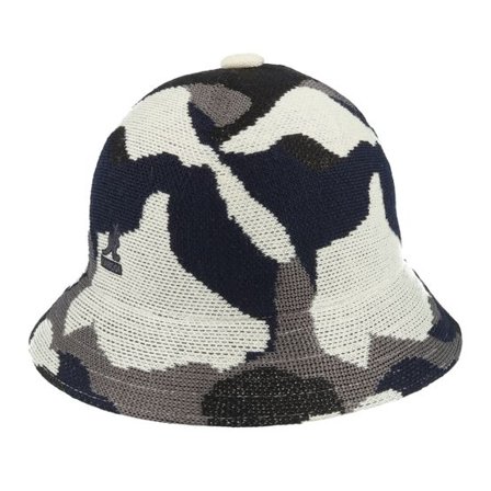 Kangol - Camo bucket Hatt - Joyful Collage Casual Black Mix Bucket @ Hatstore