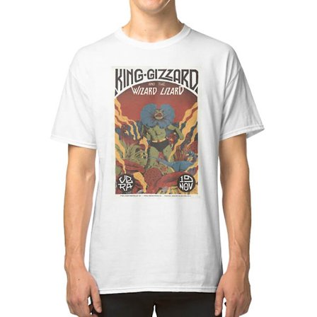 King Gizzard and the Lizard Wizard turnéaffisch T-shirt