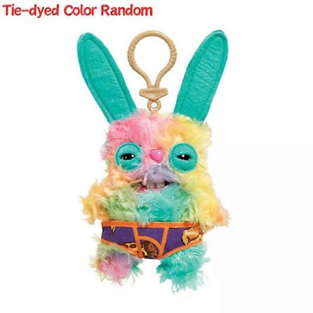 Fuggler Sjove Grimme Monster Plyslegetøj Nøglering Kawaii Fuggler Monster Kaniner Søde Udstoppede Peluche Dukker Vedhæng Gaver Børn 12CM