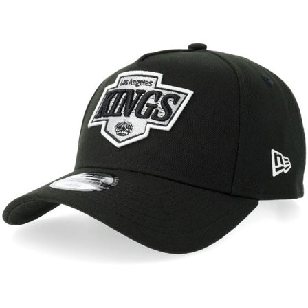 New Era - NHL Svart adjustable Keps - Kids Hatstore Exclusive x Los Angeles Kings 9FORTY Black A-frame Adjustable @ Hatstore