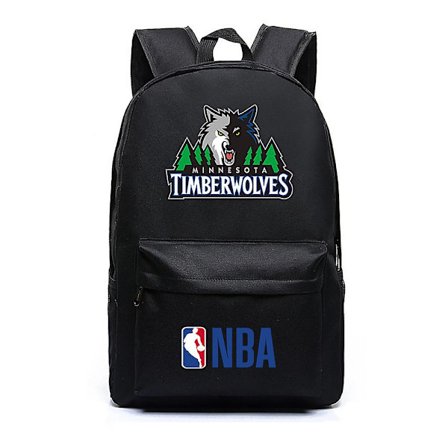 Nba Timberwolves Ryggsäck Reseutflykt Bärbar ryggsäck