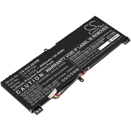 Batteri til bærbar PC for Asus ROG Strix GL503VS-0041A7700HQ og andre.