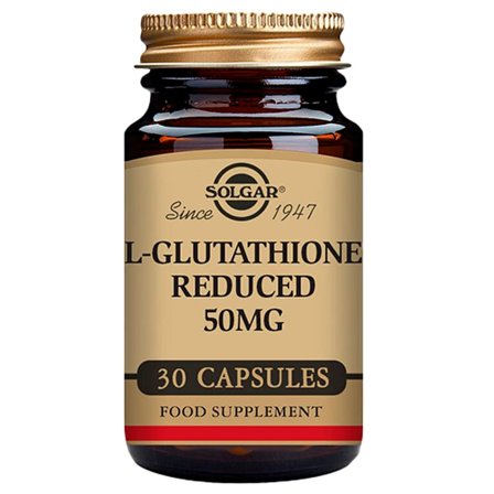 Solgar L-Glutathione 50 mg 30 kaps., Helse & Madvarer, Kosttilskud, Øvrige Kosttilskud