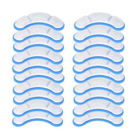 20 stk Erstatningsfilter for Vannfontene for Kjæledyr for WF050/WF060 Aktivert