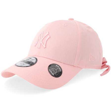 New Era - Rosado adjustable Gorra - Kids New York Yankees Bow Back 9FORTY Pink Adjustable @ Hatstore