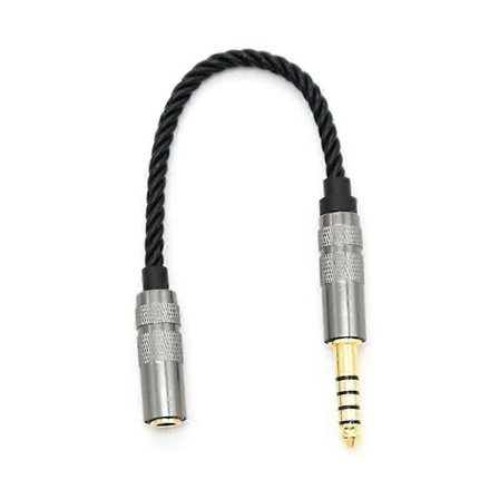 HIFI 4.4MM Balanceret Hovedtelefon Adapter Lydkabel 4.4 XLR 4 Pin Han til Hun Vinkel