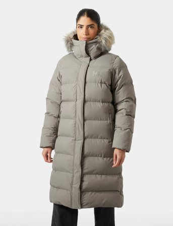 Helly Hansen W Aria Long Parka - Beige - S