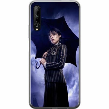 Huawei P Smart Pro 2019 Genomskinligt Skal Wednesday Addams