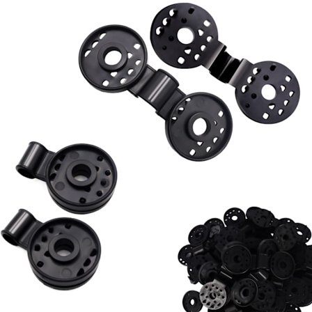 40 stk. - Plastik skyggeklud clips