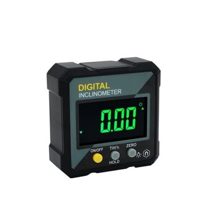 Vinkel vinkelmåler 360 grader mini elektronisk digital vinkelmåler hældningsmåler vinkel finder måler
