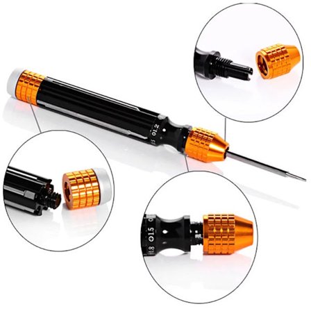 Verktygssats i 6-delar (för mobiler, surfplattor, klockor m.m.)