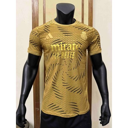 25-26 Real Madrid Special Edition Gul Fotballuniform T-skjorte S-2XL