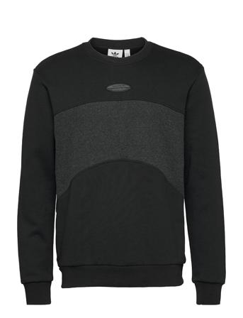 R.y.v. Basic Crew Sweatshirt Sweat-shirt Genser Svart Adidas Originals