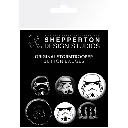 Knappsats - Badge Pack - Star Wars - Original Stormtrooper Multifärg