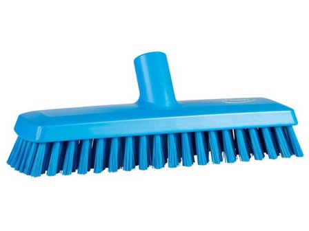 VIKAN Borste m/vattengenomlöp 27cm blå - Lyreco - Städ och hygien - Borstar och levanger - Levanger och skurborstar