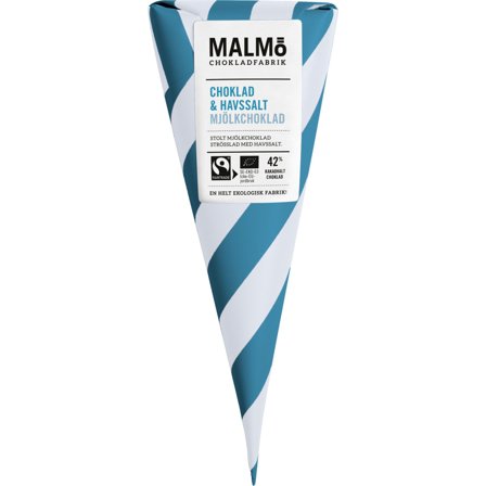 Malmö chokladfabrik Sjokolade & Havsalt 42%