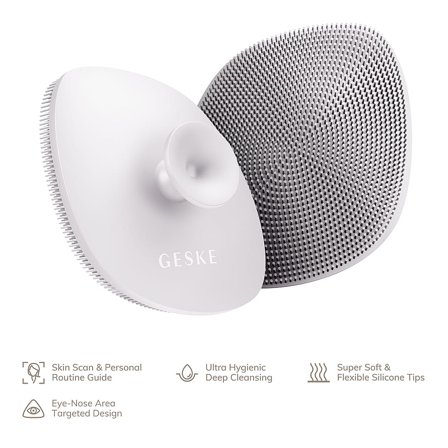 GESKE Facial Brush 4 in 1 Starlight, Skincare, Tilbehør Til Ansigtsrens, Rensebørster