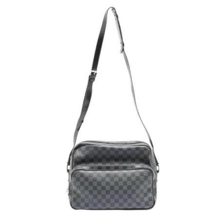 Louis Vuitton Vintage, Pre-owned Canvas louis-vuitton-bags Zwart, Dames, Maat:ONE Size