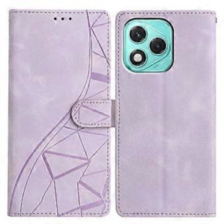 Honor 400 Lite -kotelo, lompakkoteline, kolmiokuvioitu nahkainen puhelimen suojakotelo