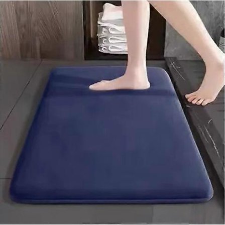 Ny Badrumsmatta Halkfri Mjuk Badrumsmatta Superabsorberande Snabbtorkande Badmatta Förtjockad Flanell Halkfri Dörrmatta[HK]