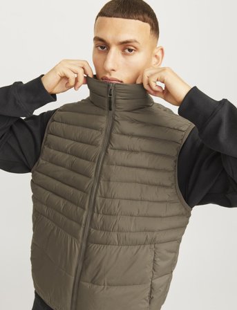 Jack & Jones Jjestate Packable Bw Collar Noos - Green - M